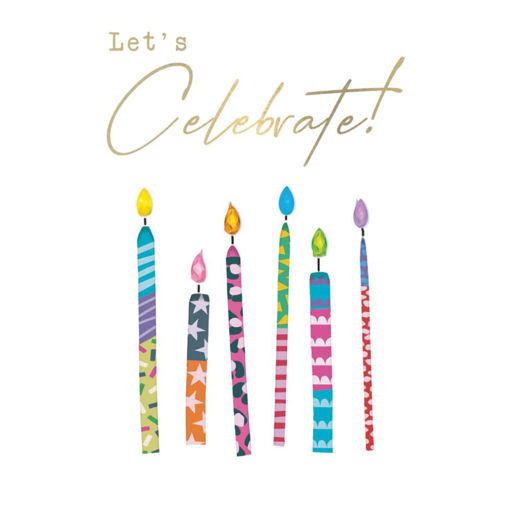 Picture of LETS CELEBRATE BIRTHDAY CARD